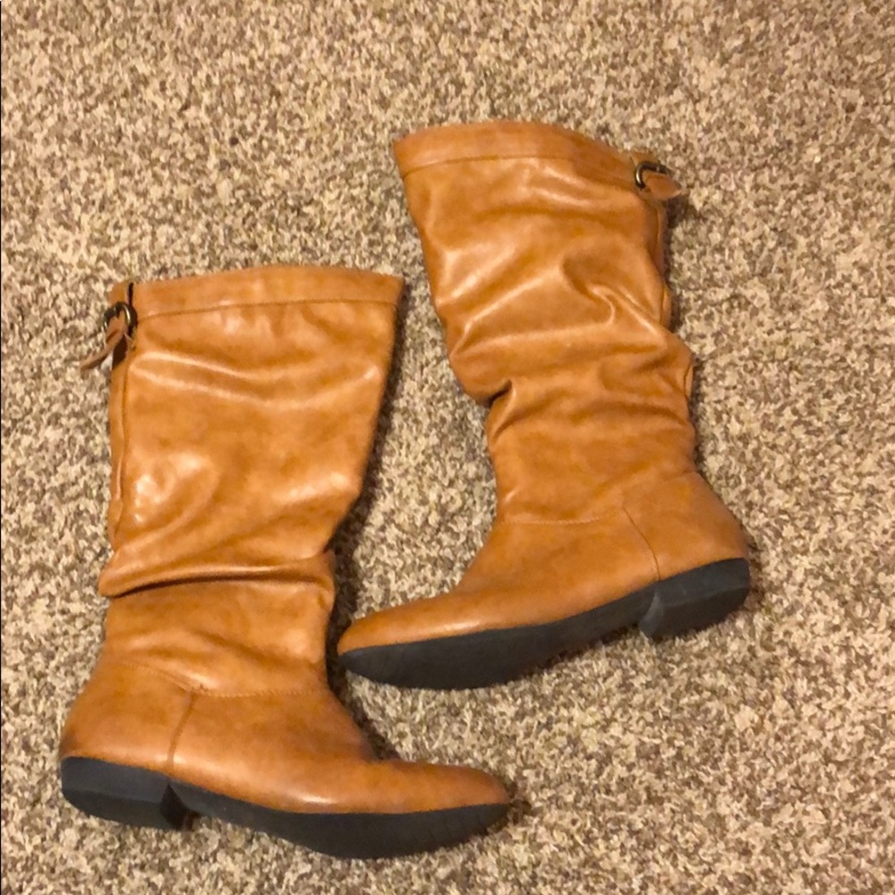 Tan Riding Boots